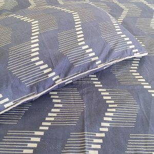Contemporary Zigzag Kingsize Bedsheet